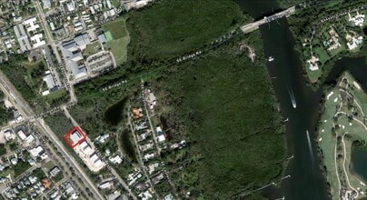 11700 SE Shell Ave, Hobe Sound, FL - Aerial map view