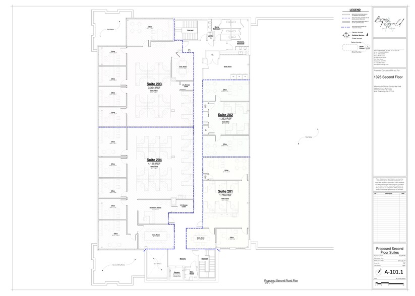 1325 Campus Pky, Wall Township, NJ à louer - Plan de site - Image 3 de 3