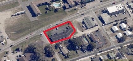 5739-5749 Gall Blvd, Zephyrhills, FL - AERIAL  map view - Image1