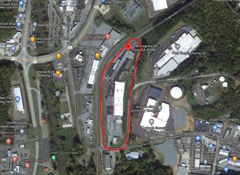 1546 Progress Rd, Ellijay, GA à louer - Photo du bâtiment - Image 2 de 7