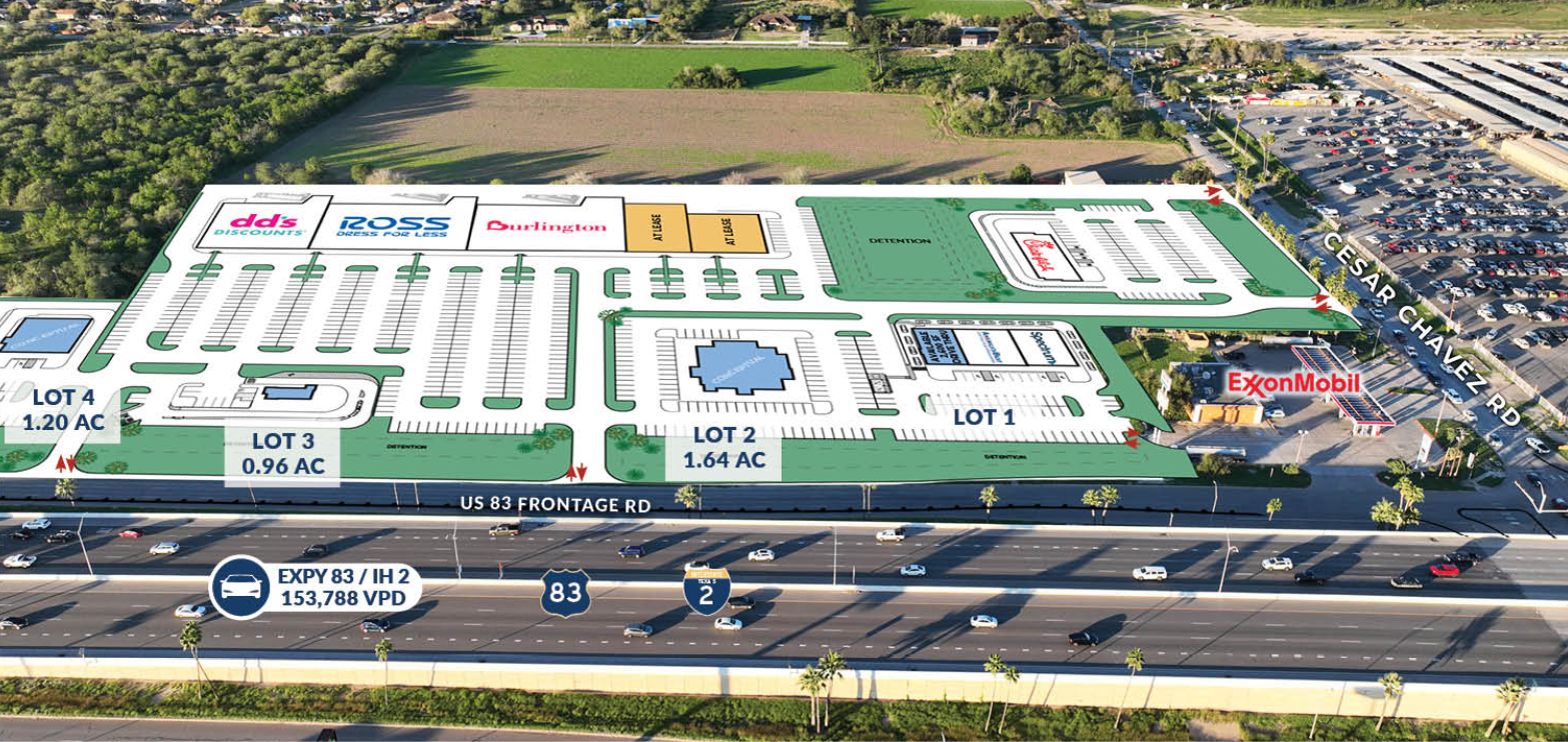 Shops at Chavez, San Juan, TX for lease Building Photo- Image 1 of 3