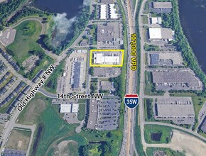 1449-1471 NW 1st Ave, New Brighton, MN - AERIAL  map view