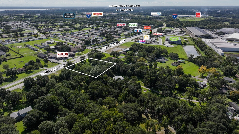 3330 Kathleen Rd, Lakeland, FL à vendre - Aérien - Image 3 de 13