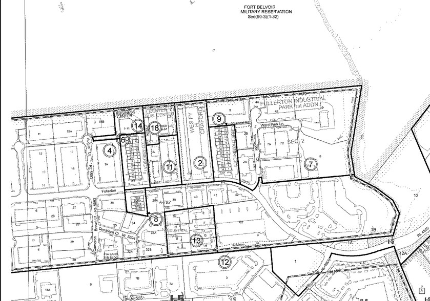 7644-7646 Fullerton Rd, Springfield, VA à vendre - Plan cadastral - Image 1 de 1