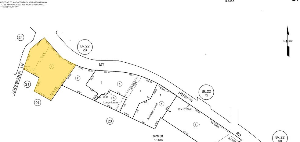 269 Mt. Hermon Rd, Scotts Valley, CA à louer - Plan cadastral - Image 2 de 20