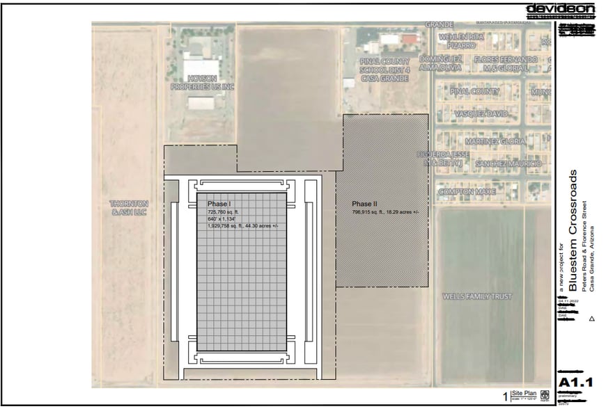 NWC Peters Road & Florence Street, Casa Grande, AZ for sale - Building Photo - Image 2 of 4