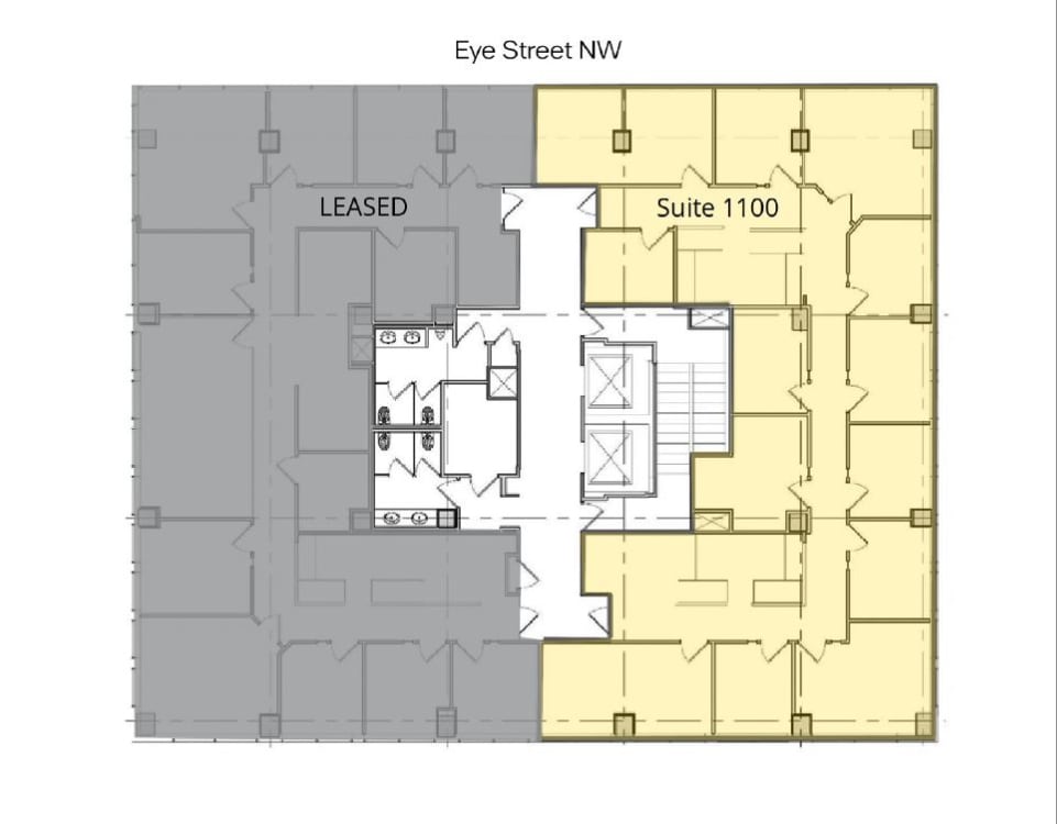 1444 I St NW, Washington, DC for lease Floor Plan- Image 1 of 1