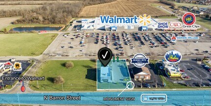 1712 N Barron St, Eaton, OH - Aerial  map view - Image1