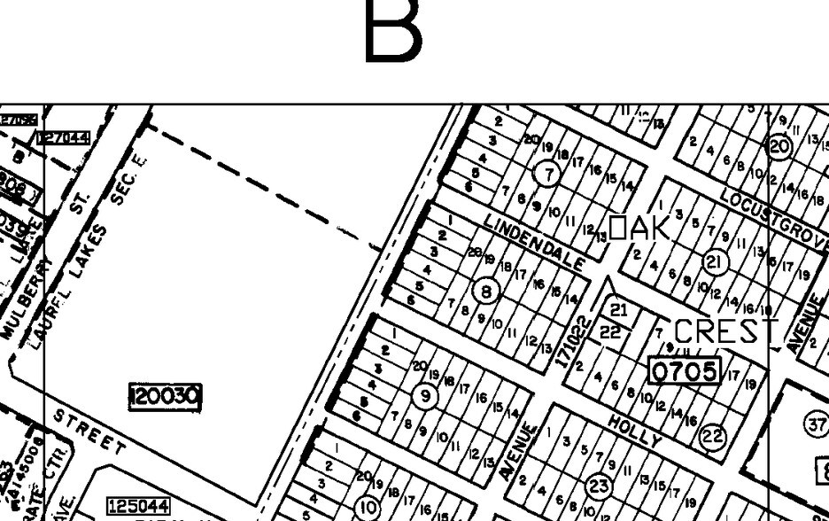 14201-14217 Baltimore Ave, Laurel, MD à louer - Plan cadastral - Image 3 de 3
