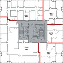 450 Newport Center Dr, Newport Beach, CA à louer Plan d’étage- Image 1 de 1
