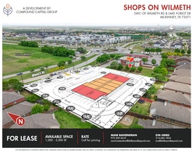 5049 Wilmeth Rd, McKinney, TX for lease Aerial- Image 1 of 9