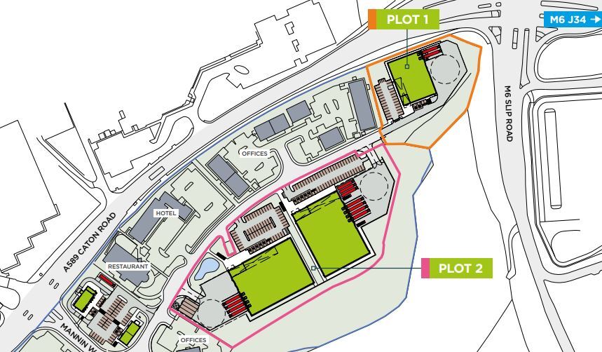 Plot 1 Caton Rd, Lancaster for lease - Floor Plan - Image 3 of 11