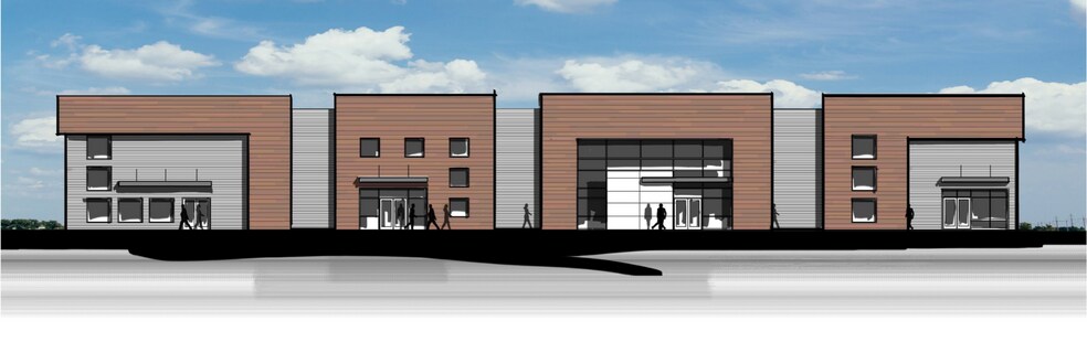 51027-51045 Industrial Drive, Macomb, MI à louer - Photo du bâtiment - Image 1 de 3