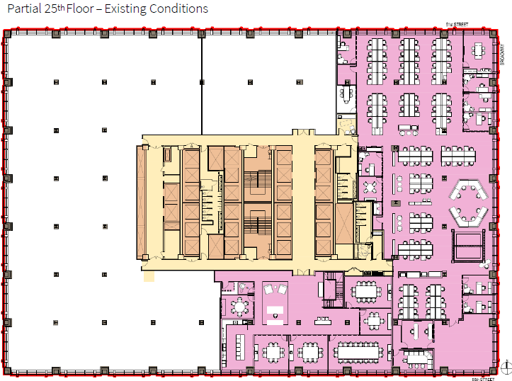 1633 Broadway, New York, NY à louer Plan d’étage- Image 1 de 1