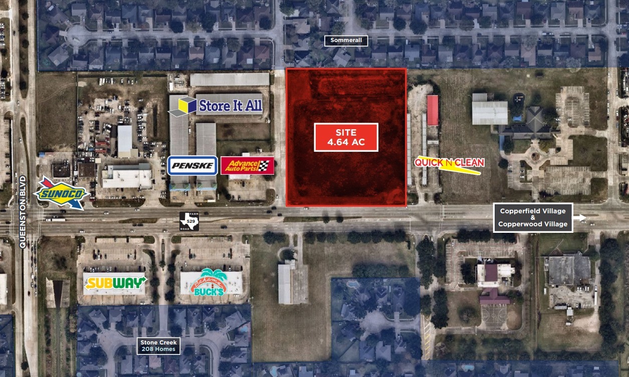 FM 529 & Queenston Blvd, Houston, TX for sale Building Photo- Image 1 of 1