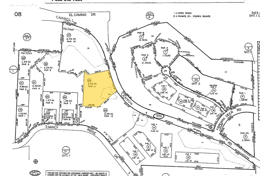 6162 Nancy Ridge Dr, San Diego, CA for sale - Plat Map - Image 2 of 7