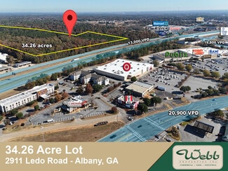 Plus de détails pour 2911 Ledo Rd, Albany, GA - Terrain à vendre