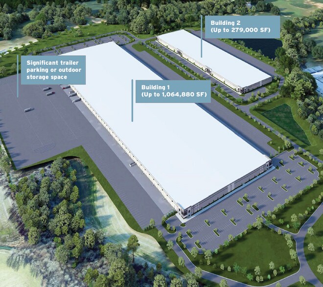 453 Rooms To Go Way, Dunn, NC à louer - Aérien - Image 2 de 2