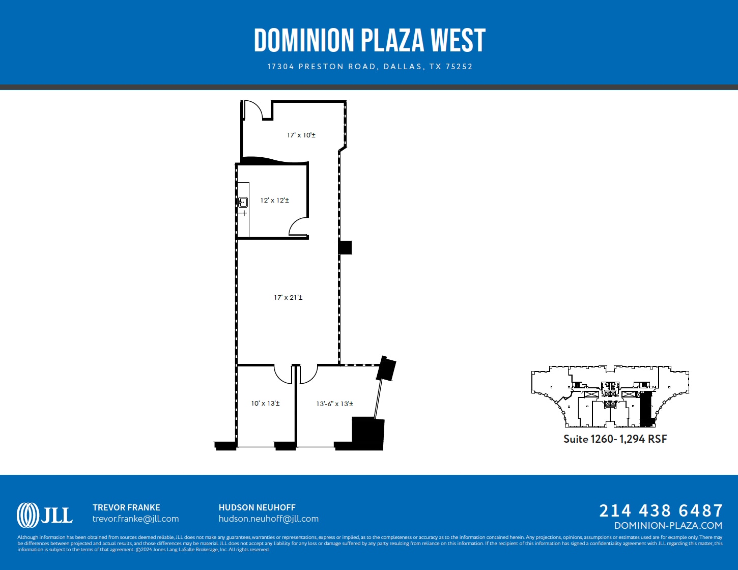 17304 Preston Rd, Dallas, TX for lease Floor Plan- Image 1 of 1