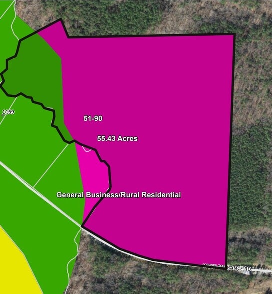 TBD Military Rd, Blackstone, VA for sale - Aerial - Image 2 of 4