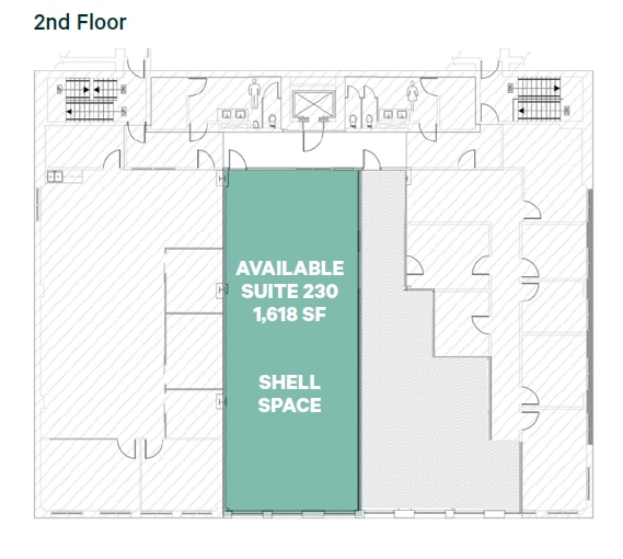 521 E Locust St, Des Moines, IA à louer Plan d’étage- Image 1 de 1