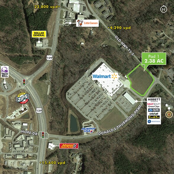 260 Donald E Thurmond Pky, Cleveland, GA à vendre - Photo du bâtiment - Image 1 de 1