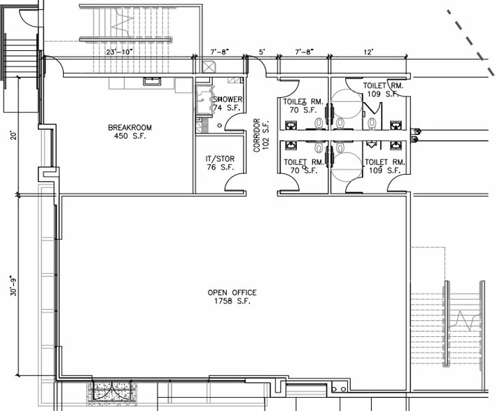 1700 Doolittle Dr, San Leandro, CA for lease - Floor Plan - Image 3 of 6