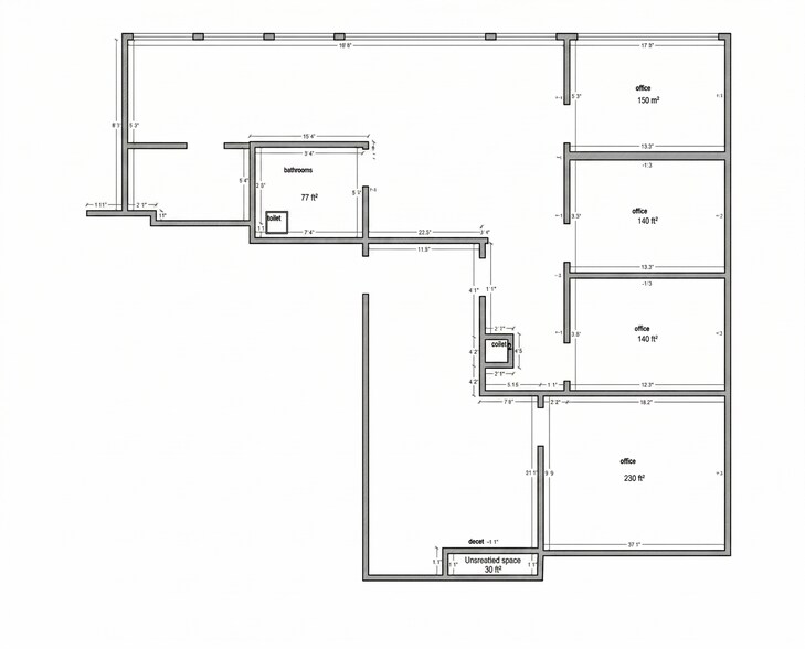 4940 Hampden Ln, Bethesda, MD à louer - Plan d’étage - Image 3 de 3