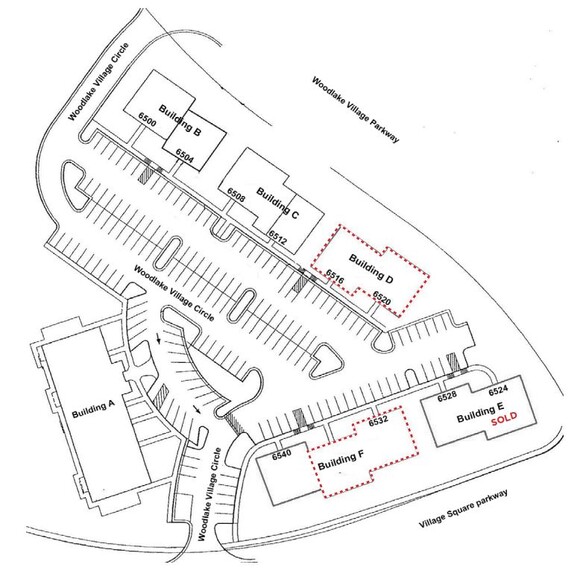 6516-6520 Woodlake Village Cir, Midlothian, VA à vendre - Plan de site - Image 2 de 4