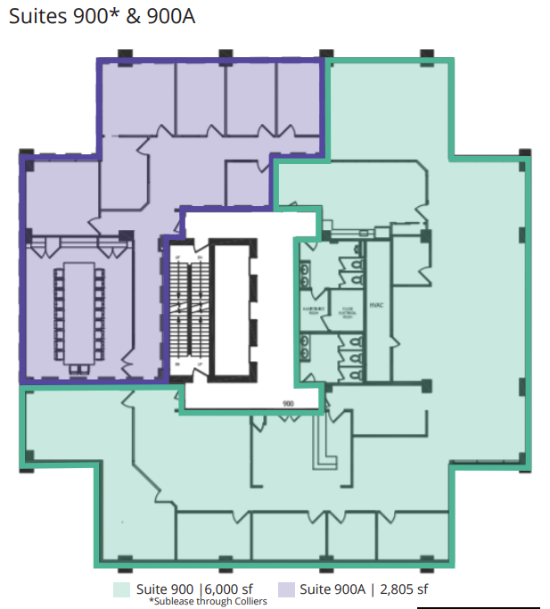 926 5th Ave SW, Calgary, AB for lease Floor Plan- Image 1 of 1