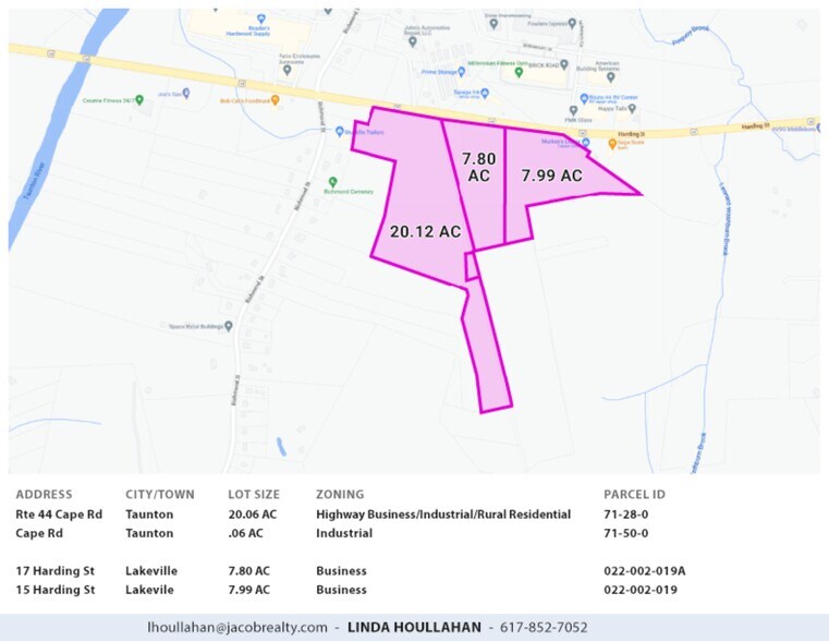17 Harding St, Lakeville, MA for sale - Site Plan - Image 2 of 2
