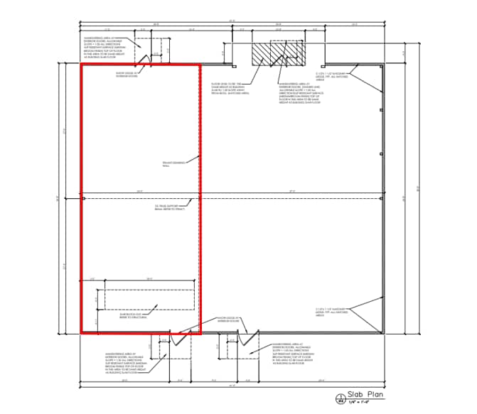 5308 Old Bullard Rd, Tyler, TX for lease - Floor Plan - Image 3 of 5