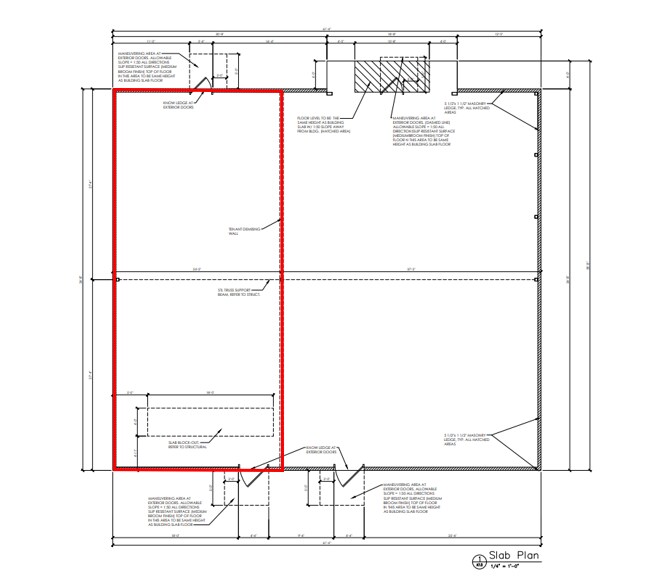 5308 Old Bullard Rd, Tyler, TX à louer - Plan d’étage - Image 2 de 5