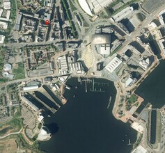 Mount Stuart Sq, Cardiff, VGL - Aérien Vue de la carte