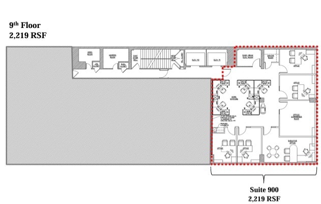 8121 Georgia Ave, Silver Spring, MD for lease Floor Plan- Image 1 of 1