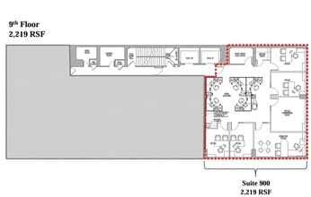 8121 Georgia Ave, Silver Spring, MD for lease Floor Plan- Image 1 of 1