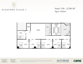 8055 E Tufts Ave, Denver, CO à louer Plan d’étage- Image 1 de 1