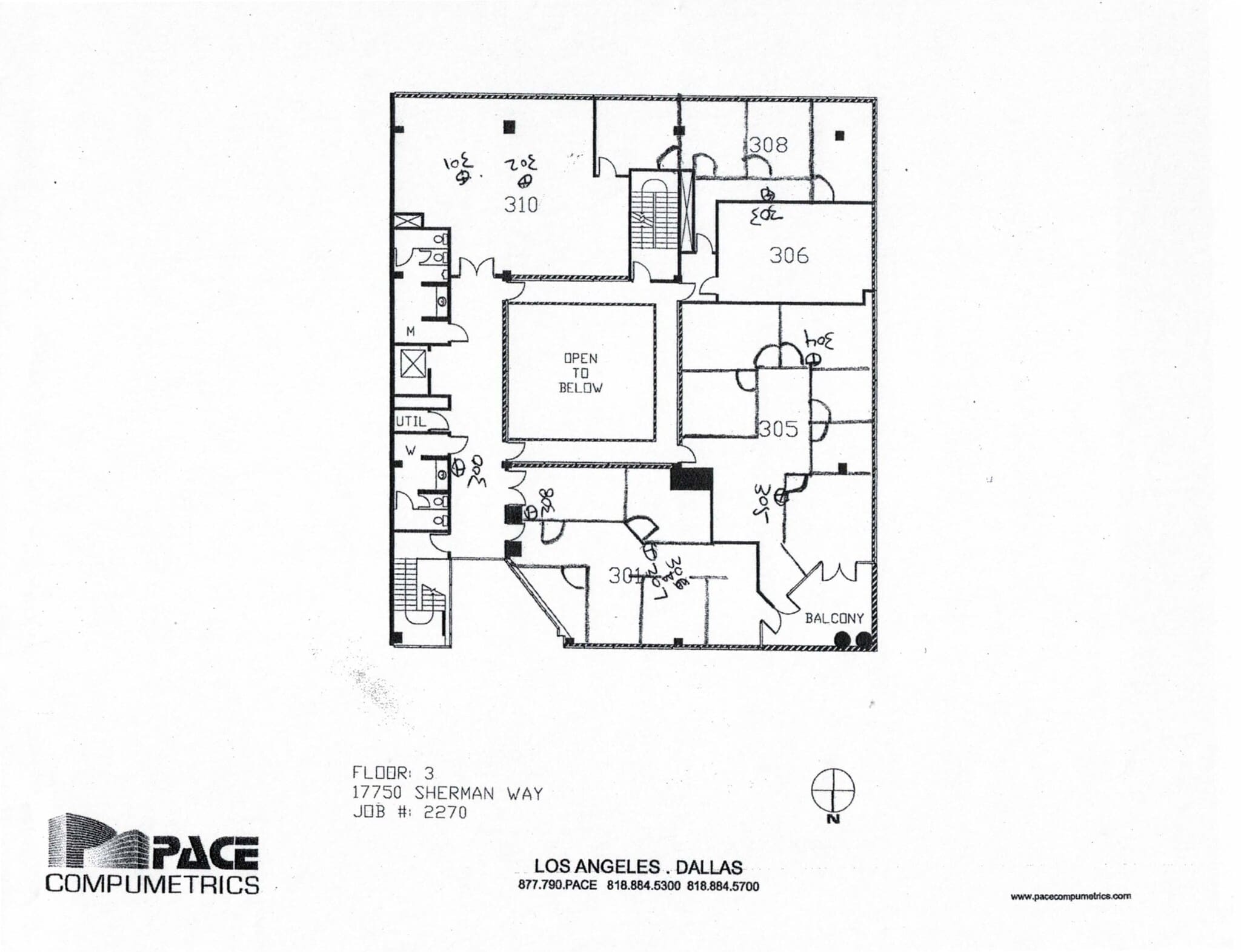 17742-17750 Sherman Way, Reseda, CA for lease Site Plan- Image 1 of 1