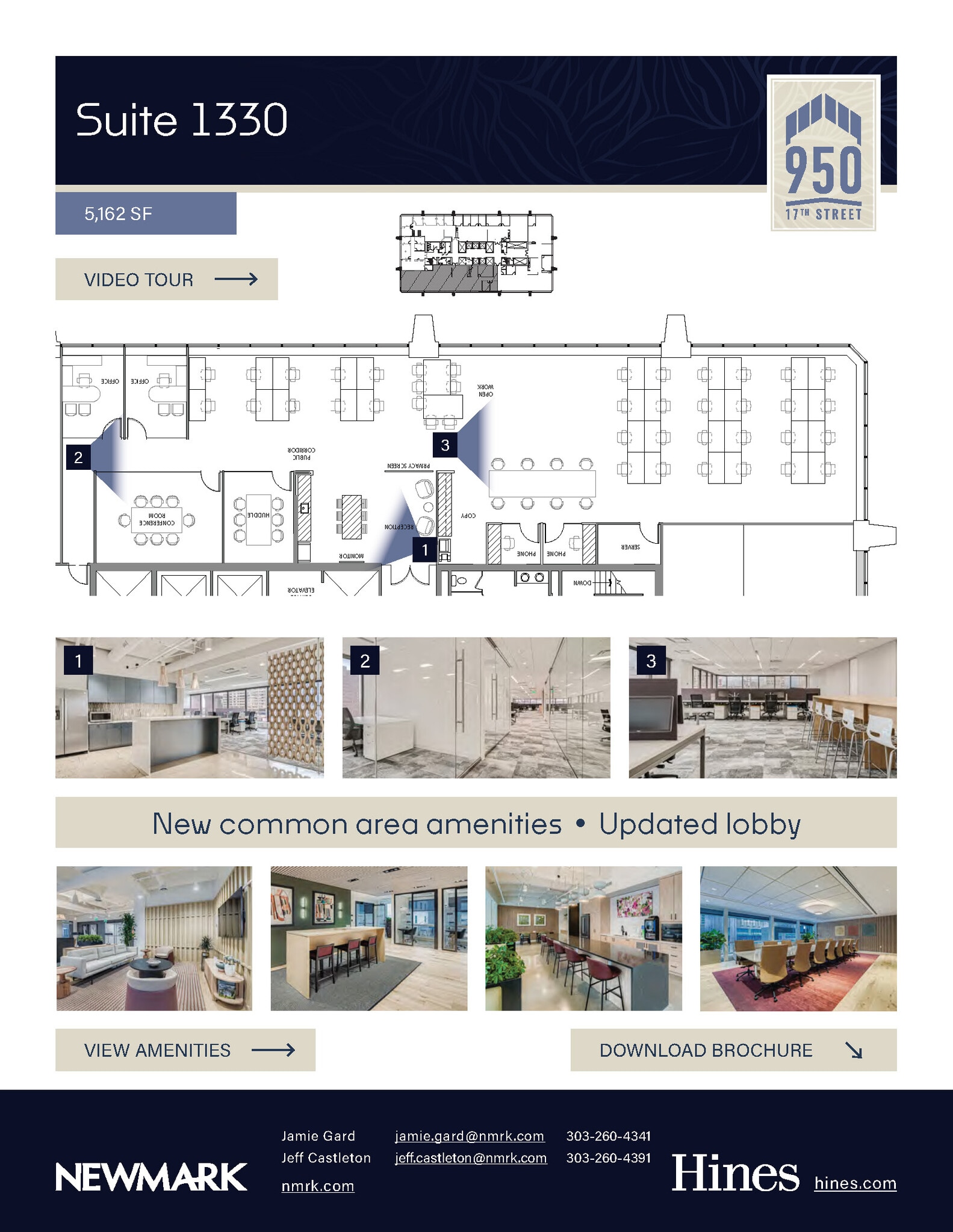 950 17th St, Denver, CO for lease Floor Plan- Image 1 of 1