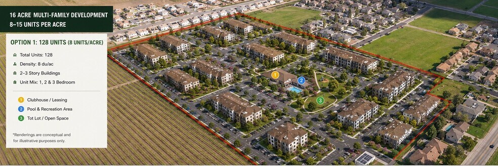 12812 E Stroud Ave, Kingsburg, CA à vendre - Plan de site - Image 1 de 5