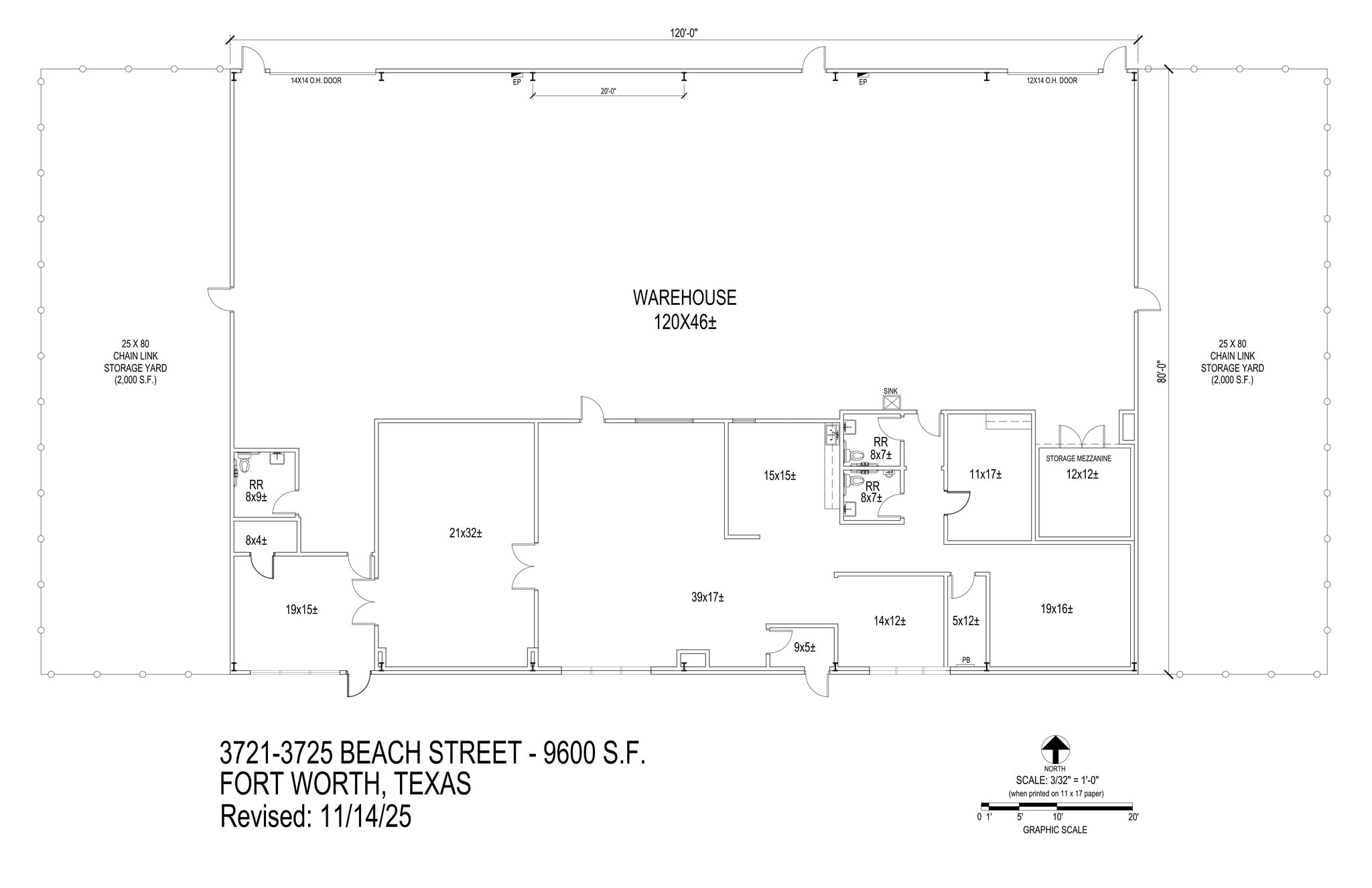 3649-3661 N Beach St, Fort Worth, TX for lease Site Plan- Image 1 of 2