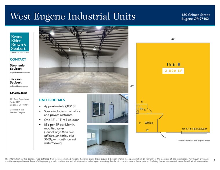 180 Grimes St, Eugene, OR à louer - Photo du bâtiment - Image 3 de 5