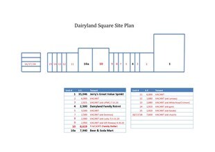 10 Dairyland Sq, Red Lion, PA à louer Plan de site- Image 1 de 1