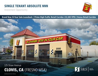 Plus de détails pour 125 Shaw Ave, Clovis, CA - Commerce de détail à vendre