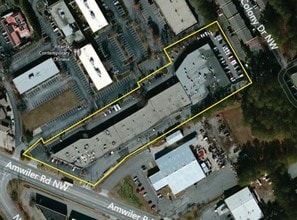 3039 Amwiler Rd, Peachtree Corners, GA - AERIAL  map view - Image1