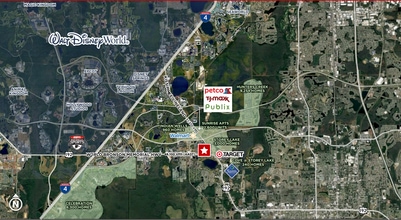 4967 W Irlo Bronson Memorial Hwy, Kissimmee, FL - AERIAL  map view