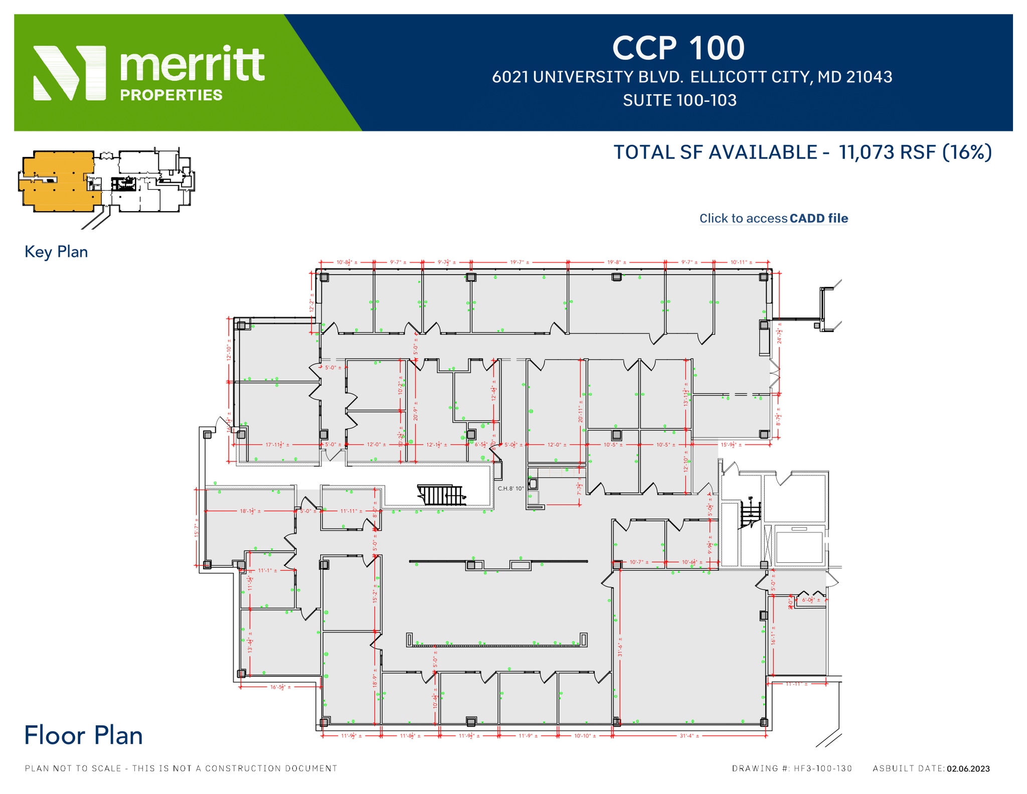 6011 University Blvd, Ellicott City, MD for lease Floor Plan- Image 1 of 1