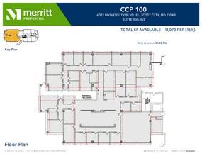 6011 University Blvd, Ellicott City, MD for lease Floor Plan- Image 1 of 1