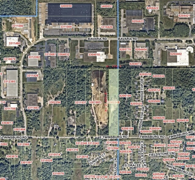 1411 Twinsburg Rd, Twinsburg, OH for sale - Aerial - Image 3 of 11