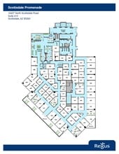 16427 N Scottsdale Rd, Scottsdale, AZ for lease Floor Plan- Image 1 of 1